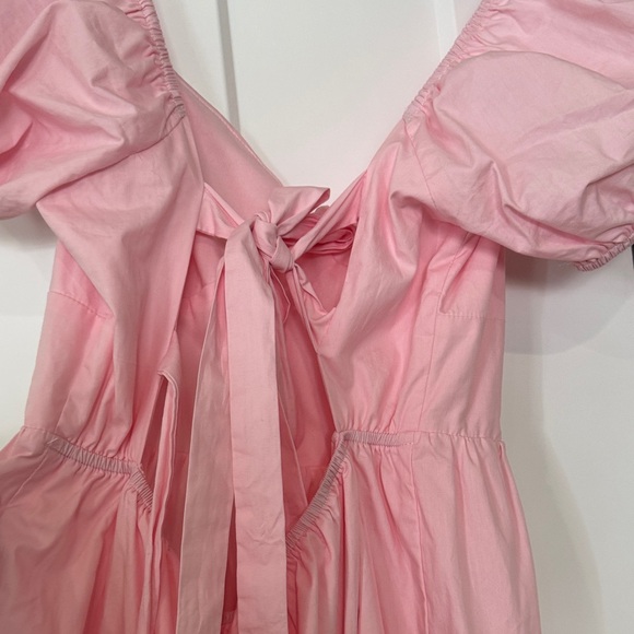 Altar'd State Pink Puff Sleeve Dress - Picture 3 of 5